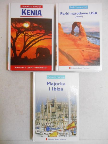 Kenia / Parki narodowe USA / Majorka i Ibiza. Podróże marzeń
