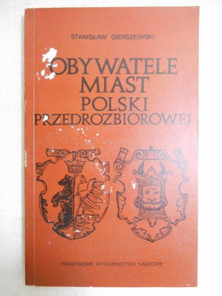 Obywatele miast Polski przedrozbiorowej