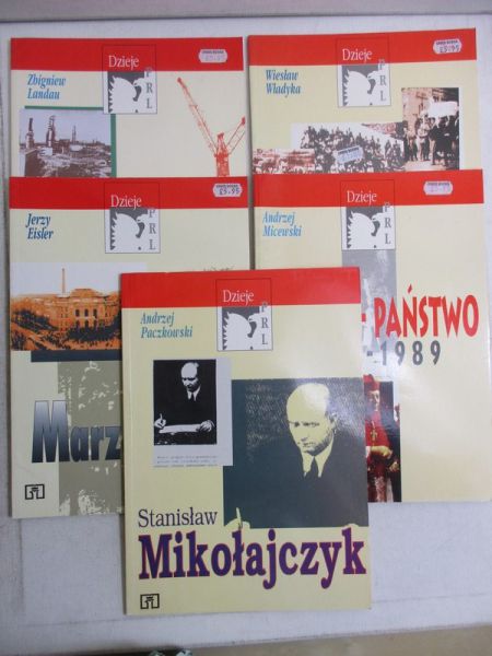 Dzieje PRL (5 książek)
