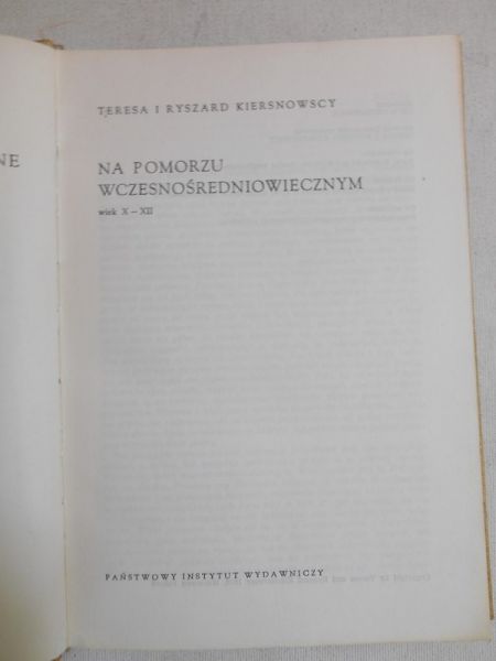 Kersnowscy    - Na Pomorzu wczesnośrednowecznym