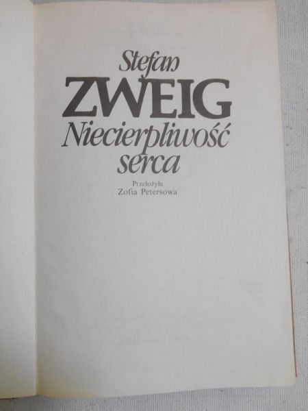 Niecierpliwość serca
