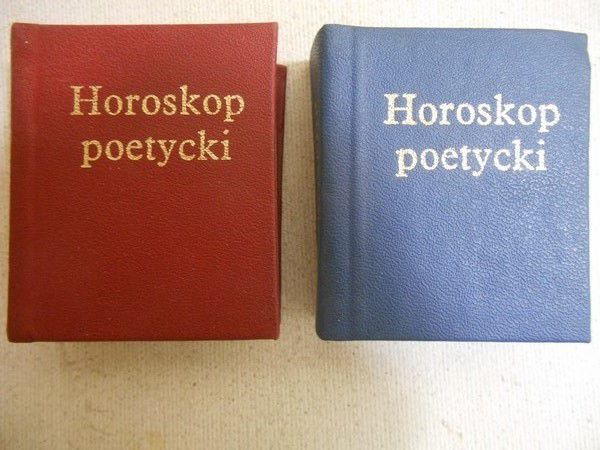 Horoskop poetycki, tomy I-II, miniatura