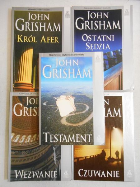 Grisham John - Srebrna Seria, 5 książek