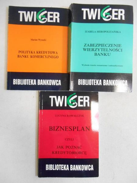 Biblioteka Bankowca, zestaw 3 książek