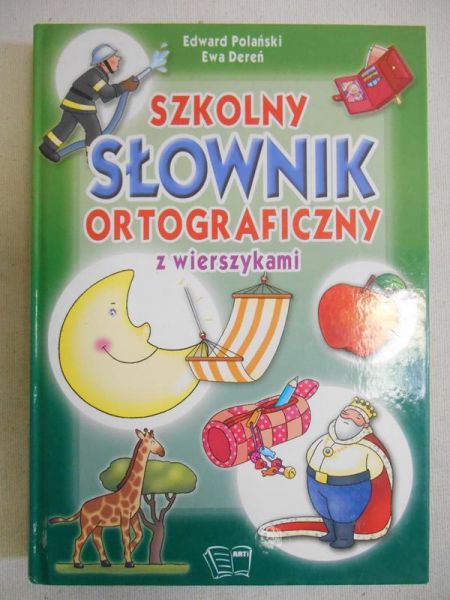 Szkolny słownik ortograficzny z wierszykami