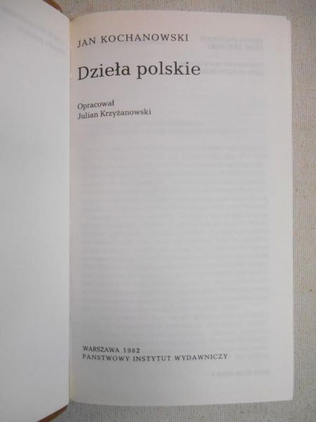 Dzieła polskie