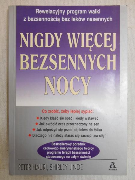 Nigdy więcej bezsennych nocy