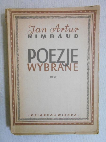 Poezje wybrane, 1949r.