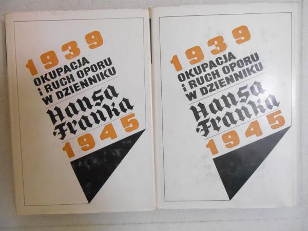 Okupacja i ruch oporu w Dzienniku a a 1939-1945, Tom I-II