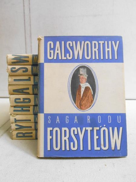Galsworthy John - Saga rodu Forsyte'ów, 10 tomów