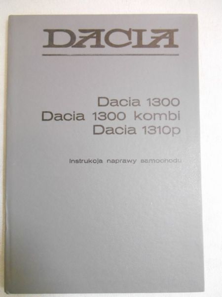 Instrukcja naprawy samochodu Dacia