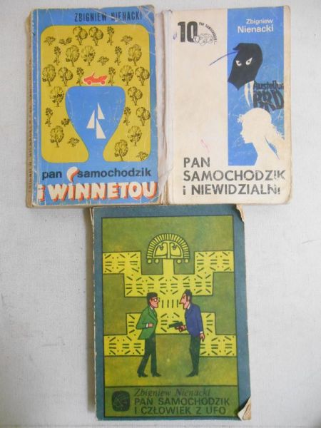 Pan Samochodzik, 3 książki