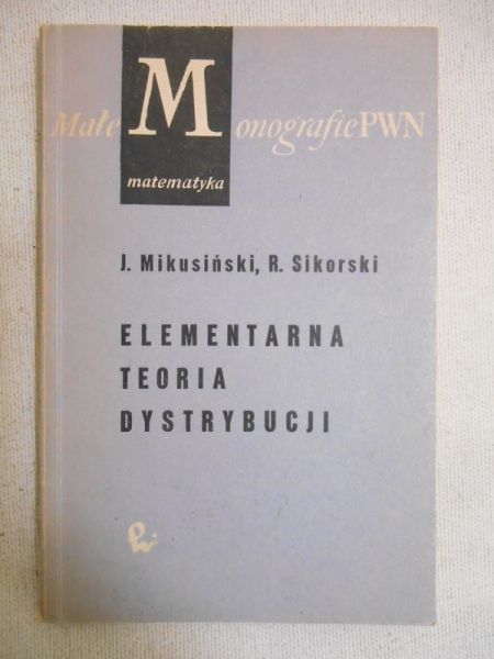 Elementarna teoria dystrybucji