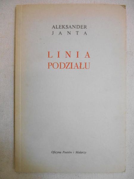 Janta Aleksander - Linia podziału