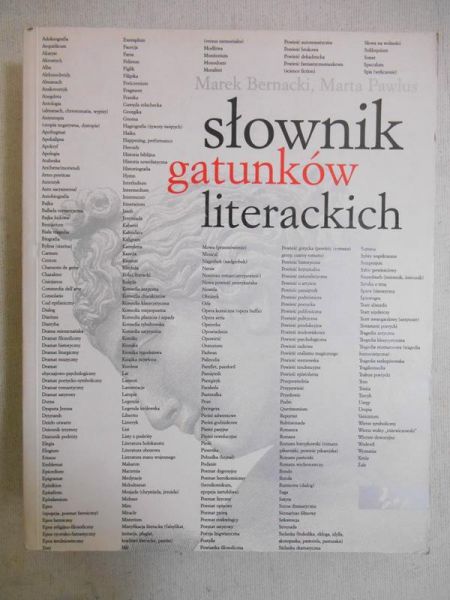 Słownik gatunków literackich