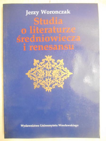 Studia o literaturze średniowiecza i renesansu