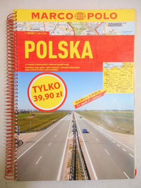 Mapa Polski Marco Polo