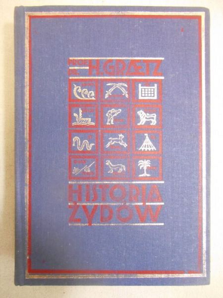 Historia Żydów, Tom I, Reprint z 1929 r.
