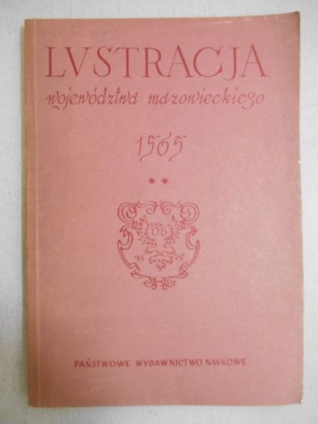 Lustracje województwa mazowieckiego 1565, cz. II