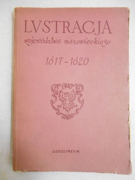 Lustracje województwa mazowieckiego 1617-1620