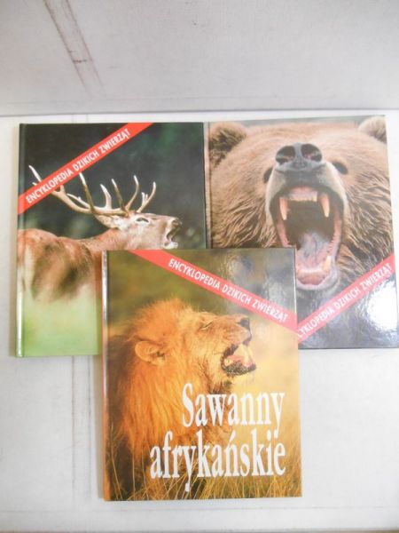 Encyklopedia dzikich zwierząt, 3 książki