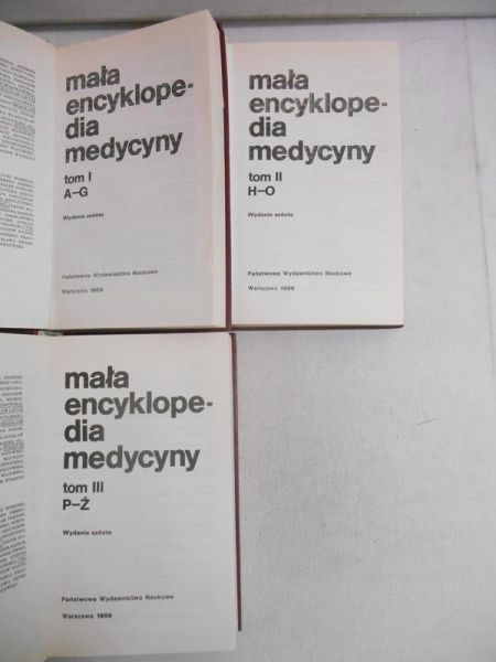 Rożniatowski  - Mała encyklopedia medycyny I-III