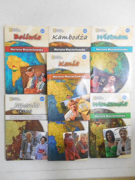 Kobieta na krańcu świata, zestaw 7 książek