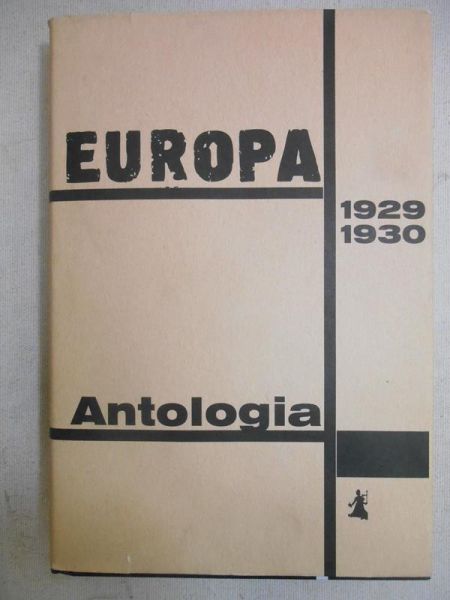 Europa 1929-1930: Antologia
