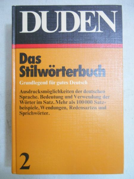 Das Stilwörterbuch