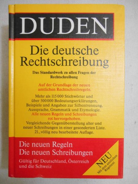 Die deutsche Rechtschreibung