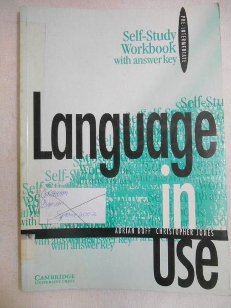 Doff Adrian - Language in use