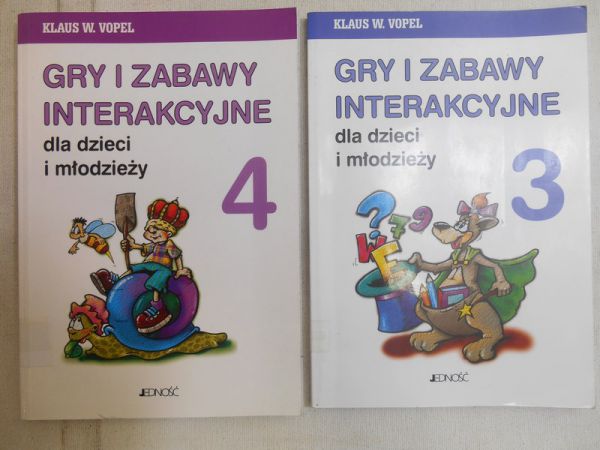 Gry i zabawy interakcyjne dla dzieci i młodzieży. Część III, IV