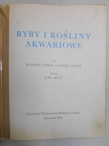 Ryby i rośliny akwariowe