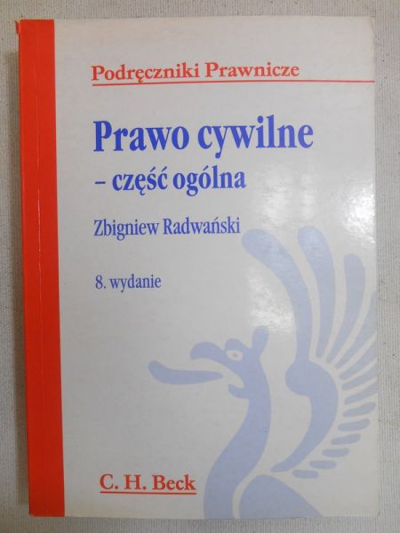 Prawo cywilne. Część ogólna