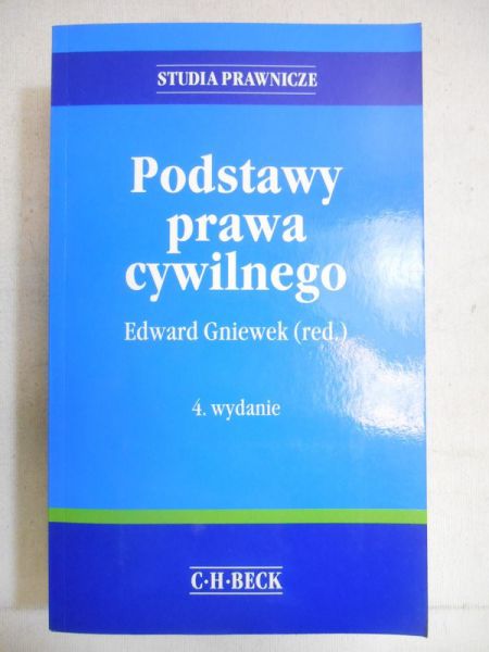 Gniewek Edward (red.) - Podstawy prawa cywilnego