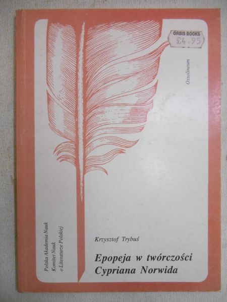 Trybuś  - Epopeja w twórczości Cypriana Norwida