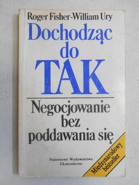 Fisher Roger - Dochodząc do TAK