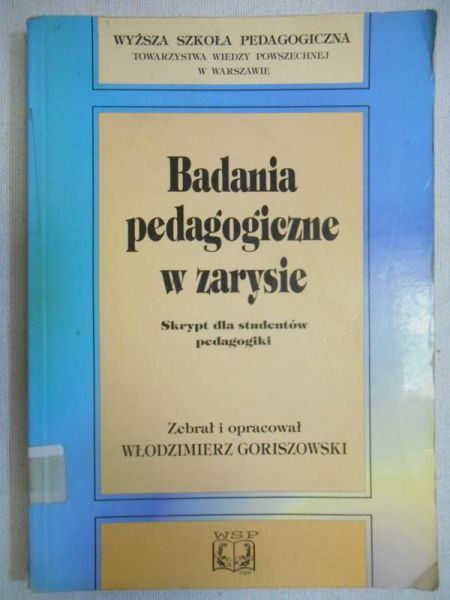 Badania pedagogiczne w zarysie