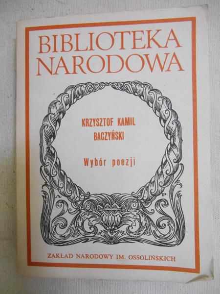 Wybór poezji