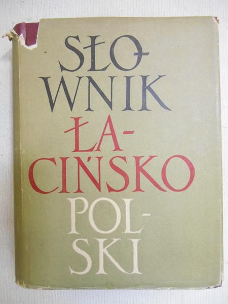 Słownik łacińsko-polski