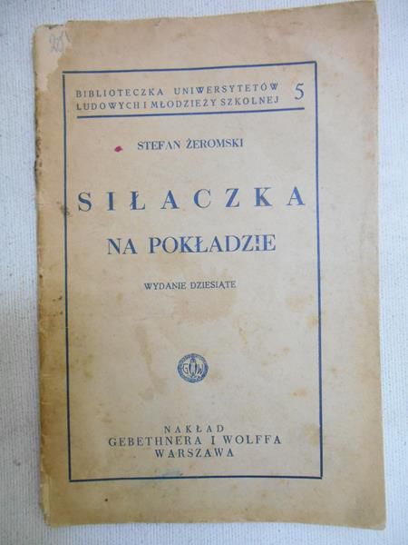 Siłaczka / Na pokładzie, 1936 r.