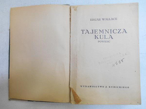 Wallace Edgar - Tajemnicza kula, 1929 r.