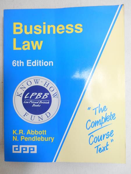 Abbott K.R. - Business Law, 6th Edition