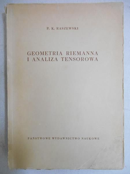 Geometria Riemanna i analiza tensorowa