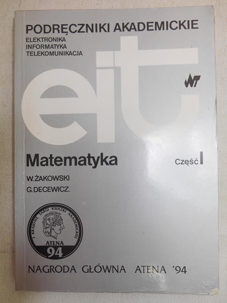 Matematyka, cz. I