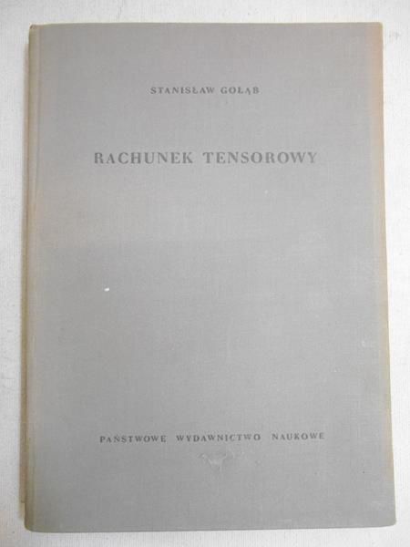 Rachunek tensorowy