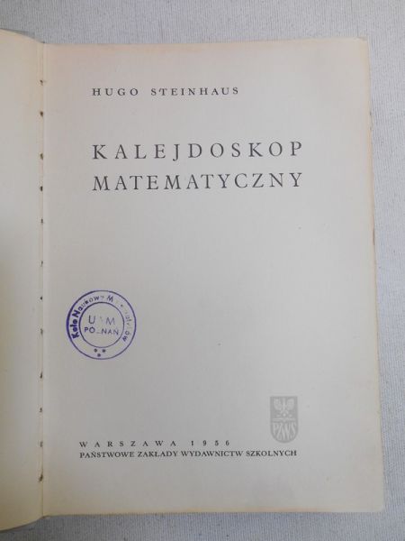 Steinhaus Hugo - Kalejdoskop matematyczny