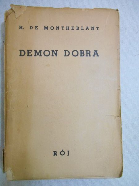 Demon dobra, 1938 r.