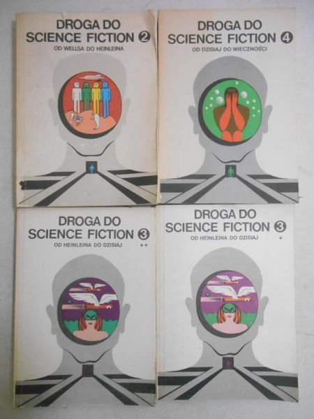 Droga do Science Fiction, zestaw 4 książek