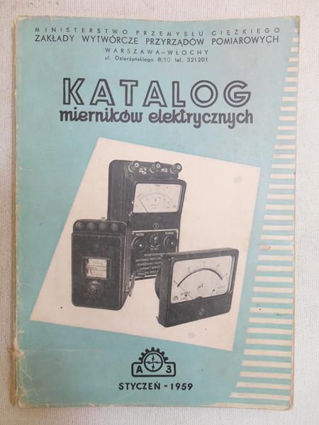 Katalog mierników elektrycznych